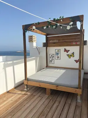 Cama o camas de una habitación en Capital Seaview