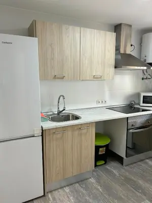 Una cocina o zona de cocina en Apartamento Aguadulce Playa
