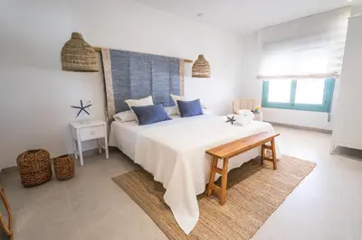 Cama o camas de una habitación en Villa Taray