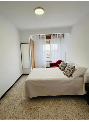 Cama o camas de una habitación en Apartamento Lebeche