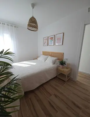 Cama o camas de una habitación en Aires del Cabo San José