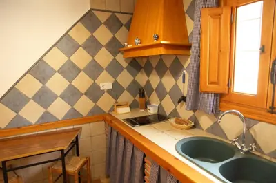 Una cocina o zona de cocina en El Molino de Batán