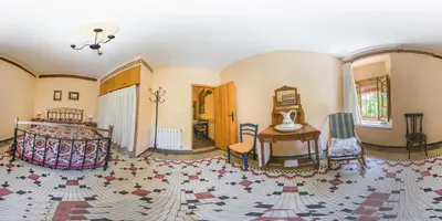 Cama o camas de una habitación en El Molino de Batán