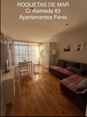 Zona de estar de Apartamentos Fénix