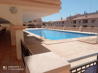 Piscina en o cerca de Apartamento de Calidad en Almerimar con Excelente Vista al Mar y buena Ubicacion