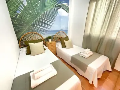 Cama o camas de una habitación en Costa Mayka Cabo de Gata by Kaleria Suites