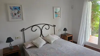 Cama o camas de una habitación en Doña Jimena