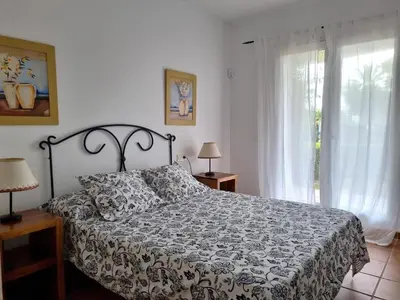 Cama o camas de una habitación en Doña Jimena
