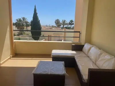 Zona de estar de APARTAMENTO NUDISTA BAHIA De VERA