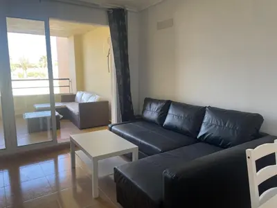 Zona de estar de APARTAMENTO NUDISTA BAHIA De VERA