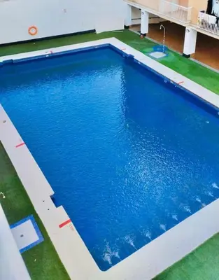 Piscina en o cerca de Precioso Apto al lado del mar
