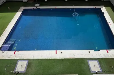 Piscina en o cerca de Precioso Apto al lado del mar