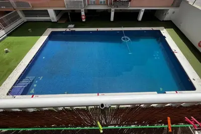 Piscina en o cerca de Precioso Apto al lado del mar