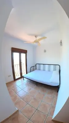 Cama o camas de una habitación en Sea View Penthouse apartment