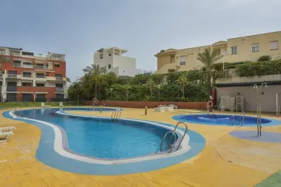 Plano de Vera Playa Acogedor Apart Piscinas Wifi Parking