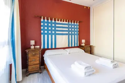 Cama o camas de una habitación en TrendyHomes Villa Africa