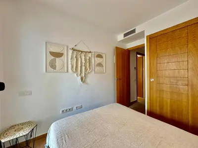 Cama o camas de una habitación en Seahorse Mojácar