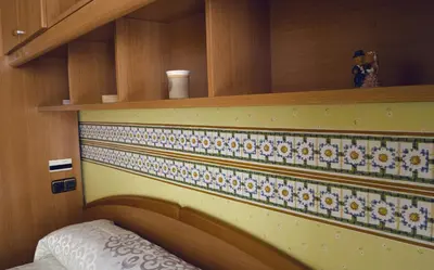 Cama o camas de una habitación en Casa Del Sol y la Luna Apartamento Medio Día