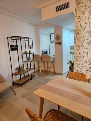 Zona de estar de Apartamento Alma de Garrucha