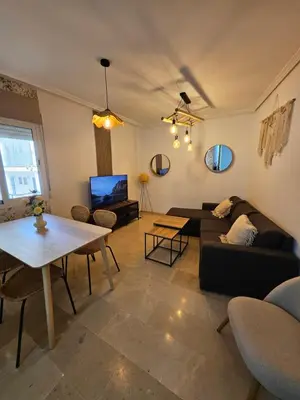 Zona de estar de Apartamento Alma de Garrucha