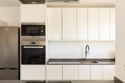Una cocina o zona de cocina en Casa Miramar