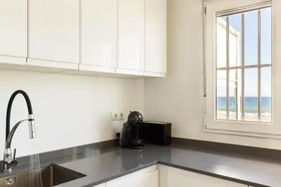 Una cocina o zona de cocina en Casa Miramar