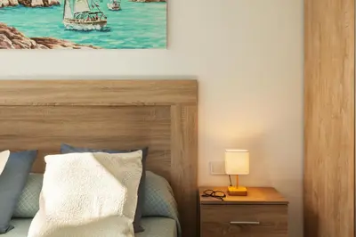 Cama o camas de una habitación en Casa Miramar