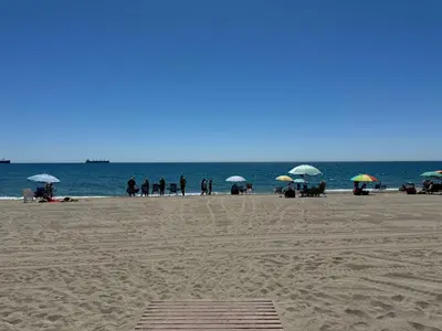 Playa de o cerca de esta casa o chalet