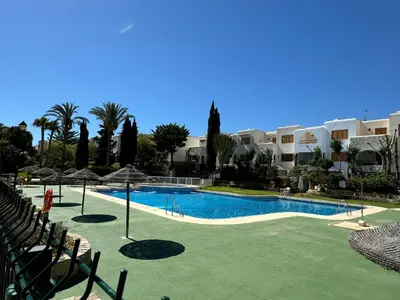Piscina en o cerca de Dúplex playa Las Marinas - Vera Playa
