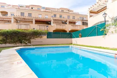 Piscina en o cerca de Trendyhomes Aguadulce Beach, WIFI - aire acondidionado - piscina de temporada
