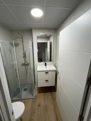 Un baño de Apartamento San Antonio