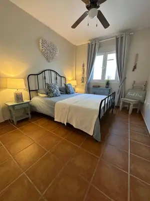 Cama o camas de una habitación en Casa Lydia - Spirit of Mojacar