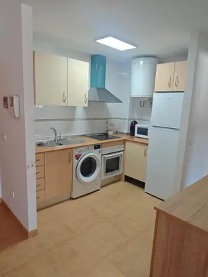 Una cocina o zona de cocina en Apartamento A & M