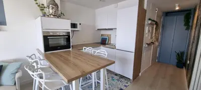 Una cocina o zona de cocina en Vistas al Mediterraneo by ASH