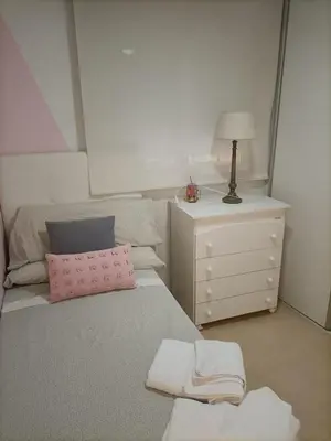 Cama o camas de una habitación en Apartamento Hornillo