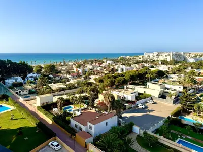 Vista general del mar o vista desde el apartamento