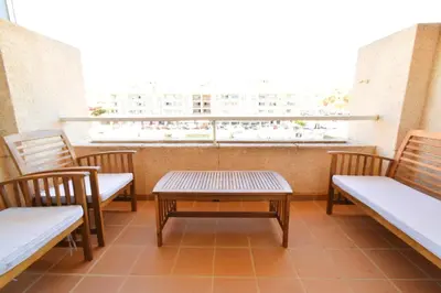 Zona de estar de Expoholidays - MAGNIFICO APARTAMENTO CON VISTAS AL PUERTO