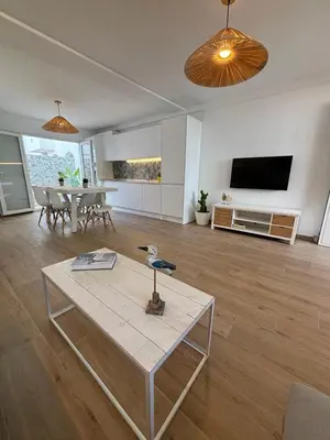 Una televisión o centro de entretenimiento en La casa del surf - Alojamiento en San José, Almería