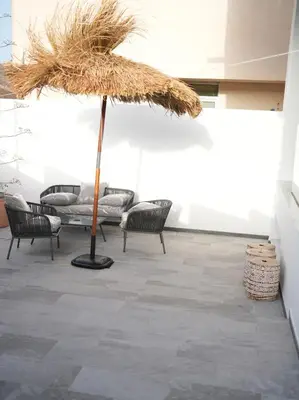 Un patio o zona al aire libre en Senses Villa