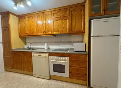 Una cocina o zona de cocina en Ático Veramar 5 - Vera Playa
