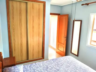 Cama o camas de una habitación en Ático Veramar 5 - Vera Playa