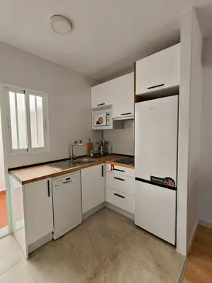 Una cocina o zona de cocina en Vista puerto 180
