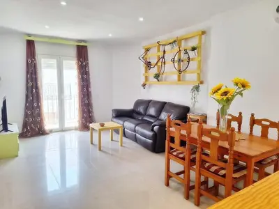 Zona de estar de Apartamentos Catalina C
