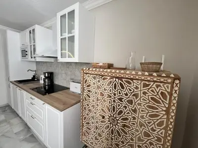 Una cocina o zona de cocina en El Rincon Vera Costa