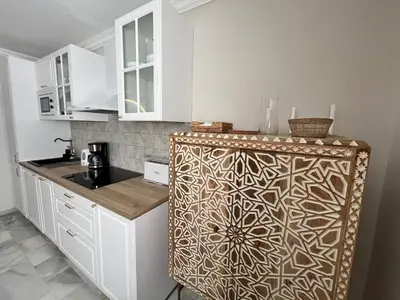 Una cocina o zona de cocina en El Rincon Vera Costa
