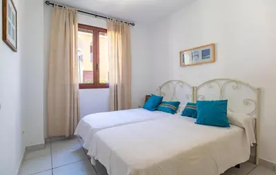 Cama o camas de una habitación en 2 Bedroom Cozy Apartment In Vera