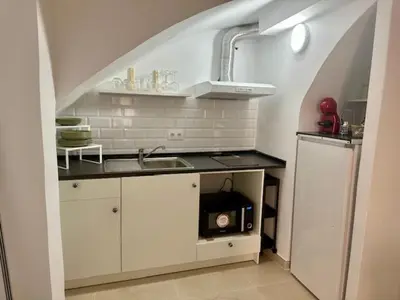Una cocina o zona de cocina en Bonito y acogedor apartamento en Tíjola
