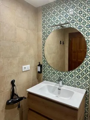 Un baño de Bonito y acogedor apartamento en Tíjola