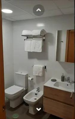 Un baño de Apartamento El Ancla