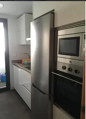Una cocina o zona de cocina en Apartamento El Ancla